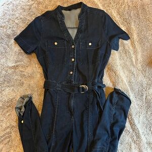 Denim jumpsuit